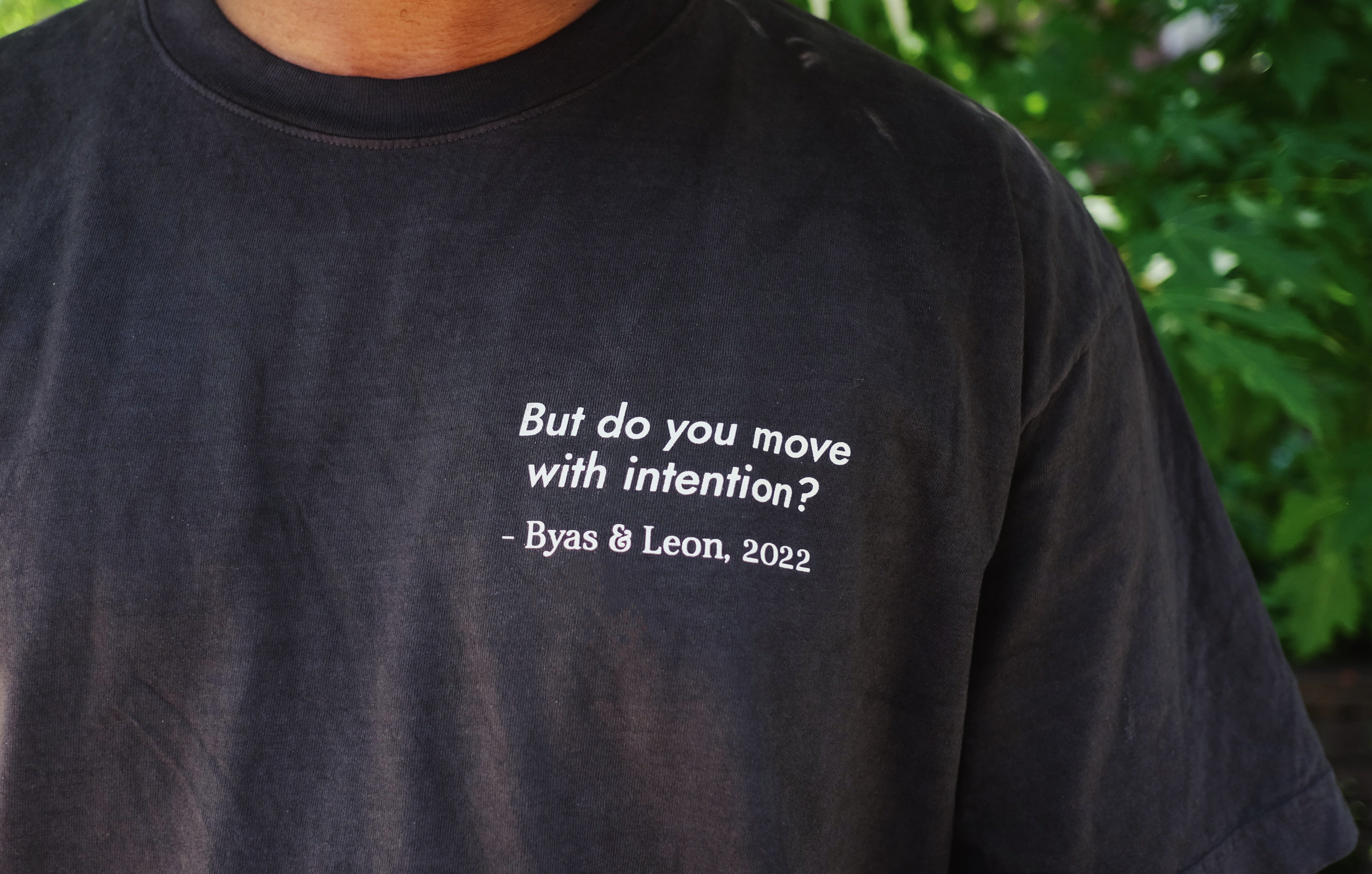 "Intent" Byas & Leon x Everybody.World Shirt