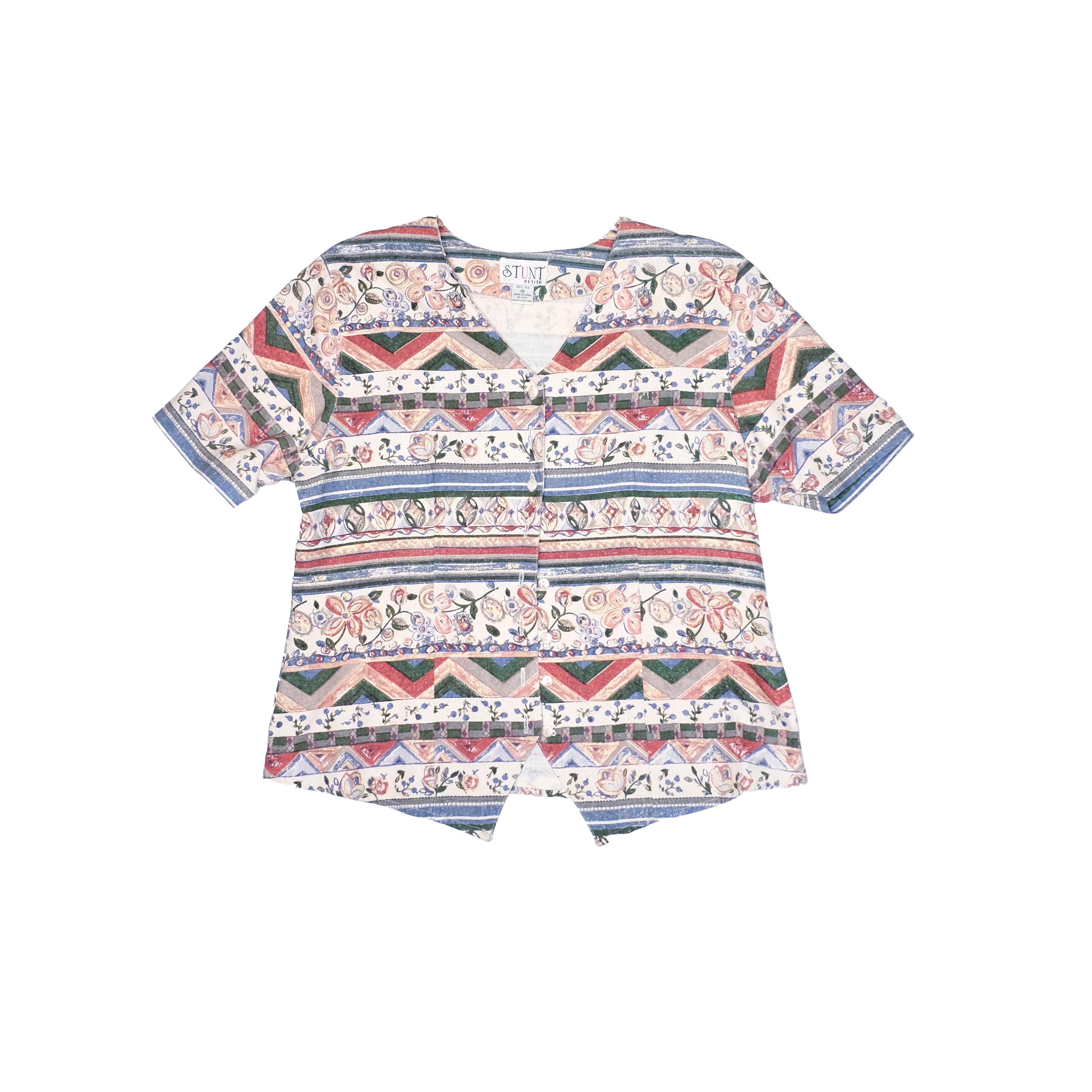 Stunt Floral Silk Shirt