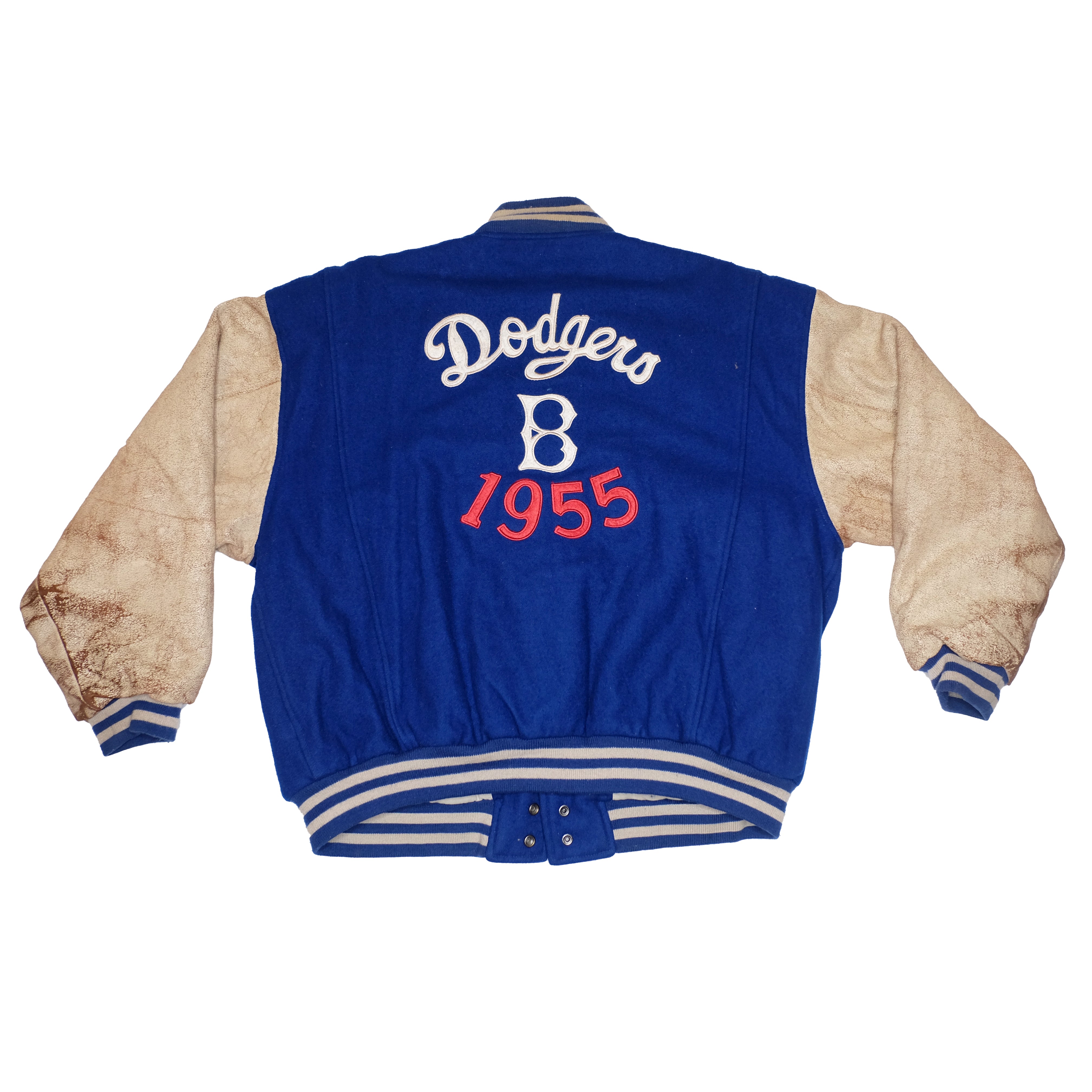 Vintage 1955 Brooklyn Dodgers Varsity Jacket (Variant B) – BYAS & LEON