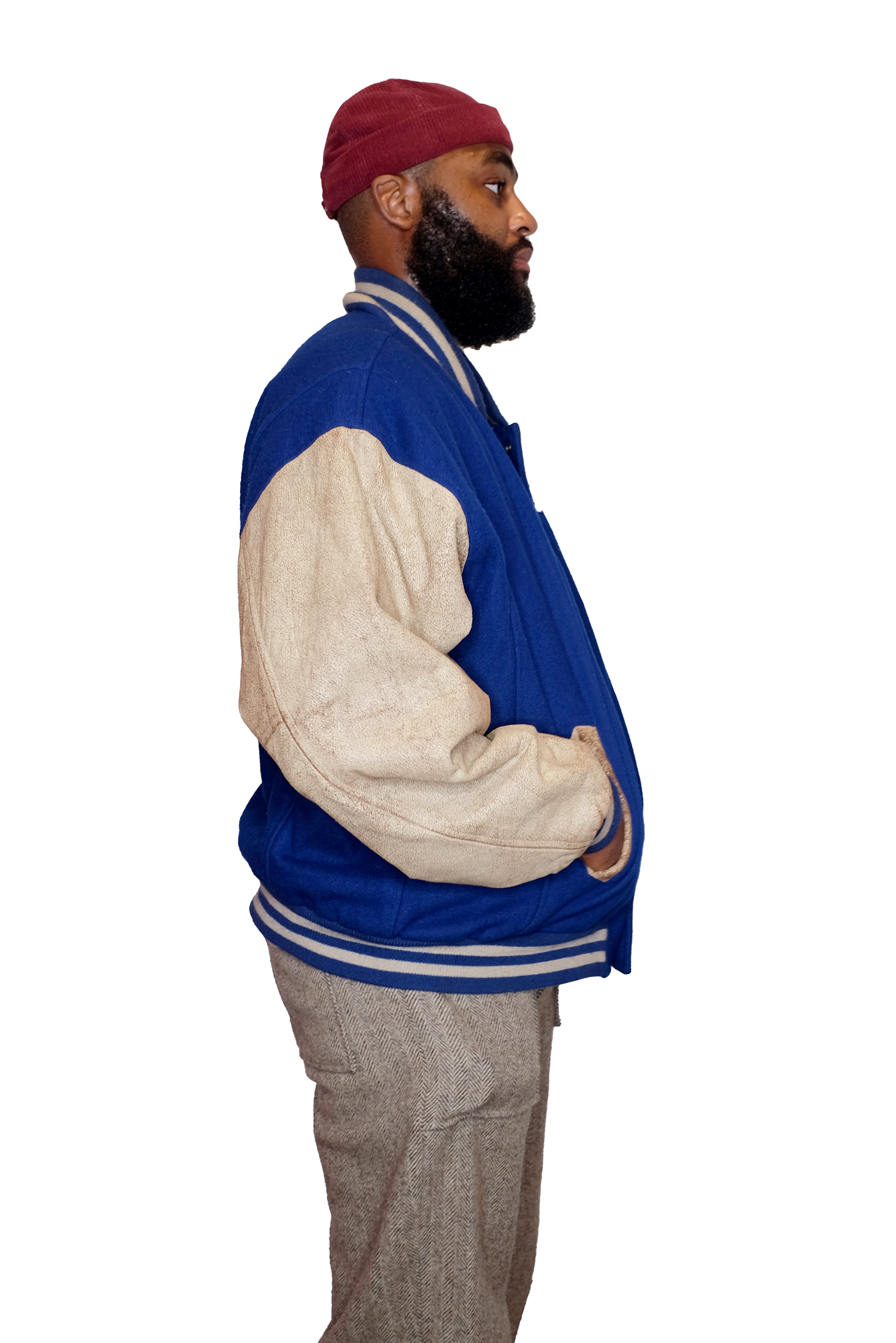 Vintage 1955 Brooklyn Dodgers Varsity Jacket (Variant B)