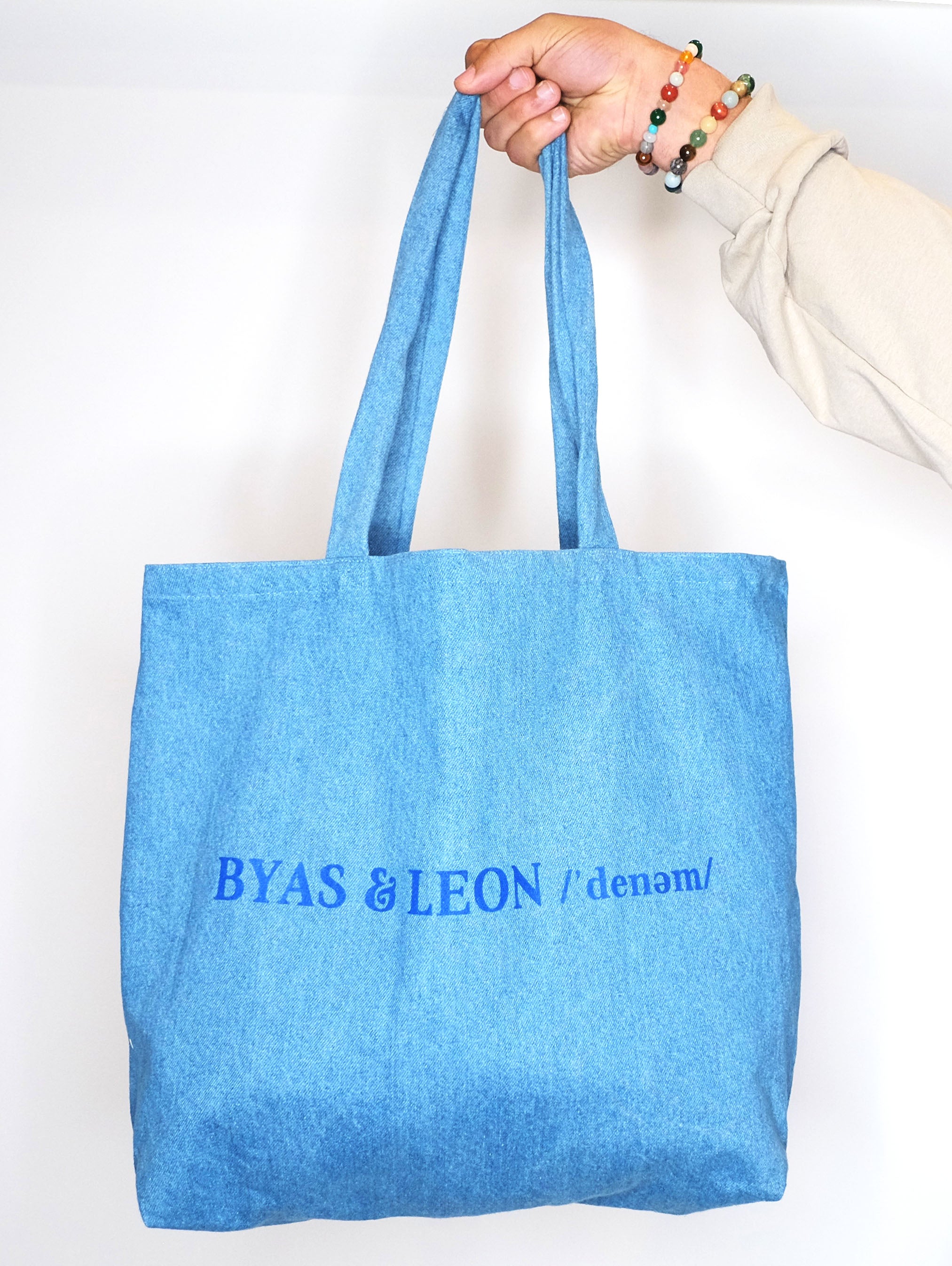 Byas & Leon Up-cycled Denim Tote