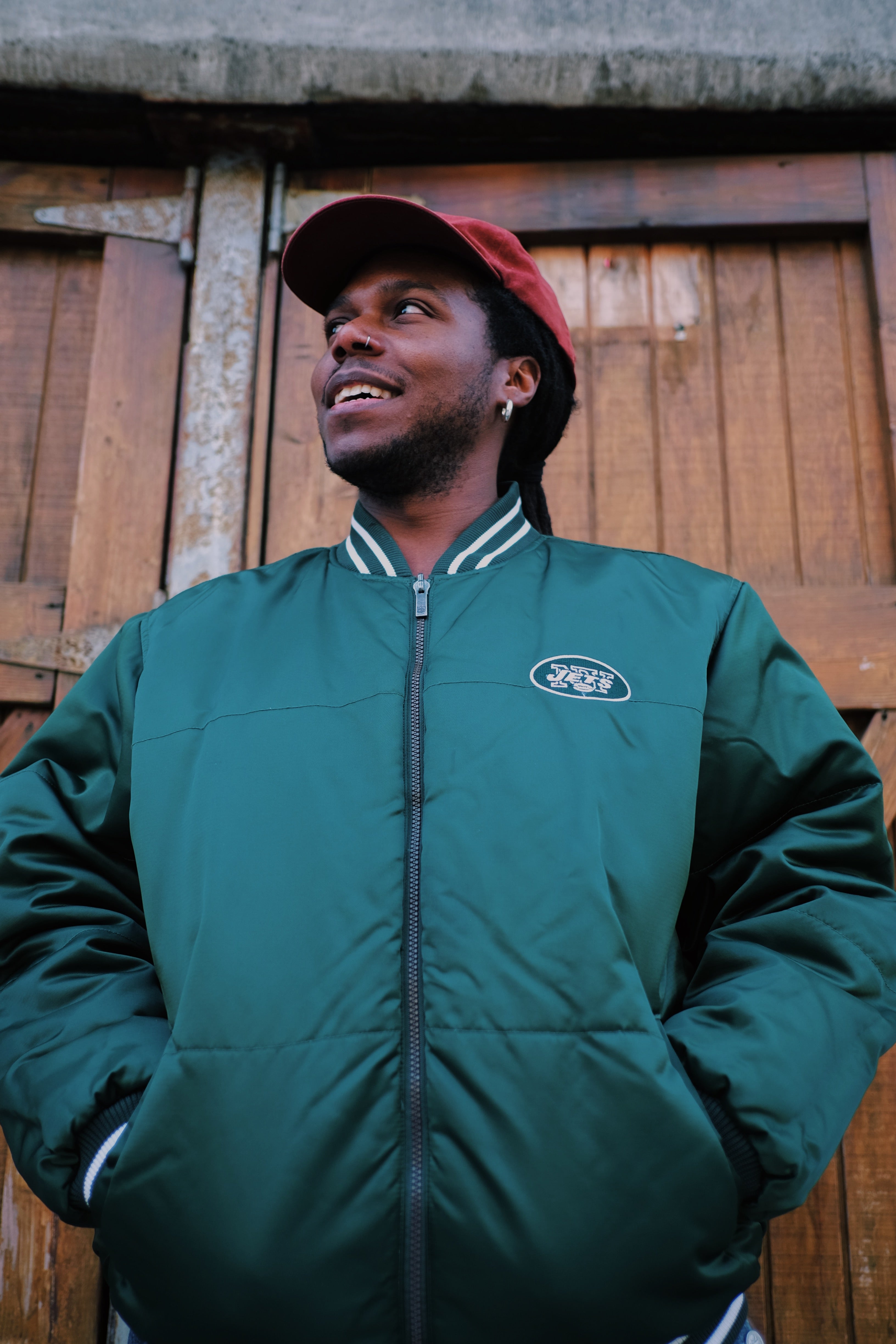 Vintage NFL Jets Varsity Jacket