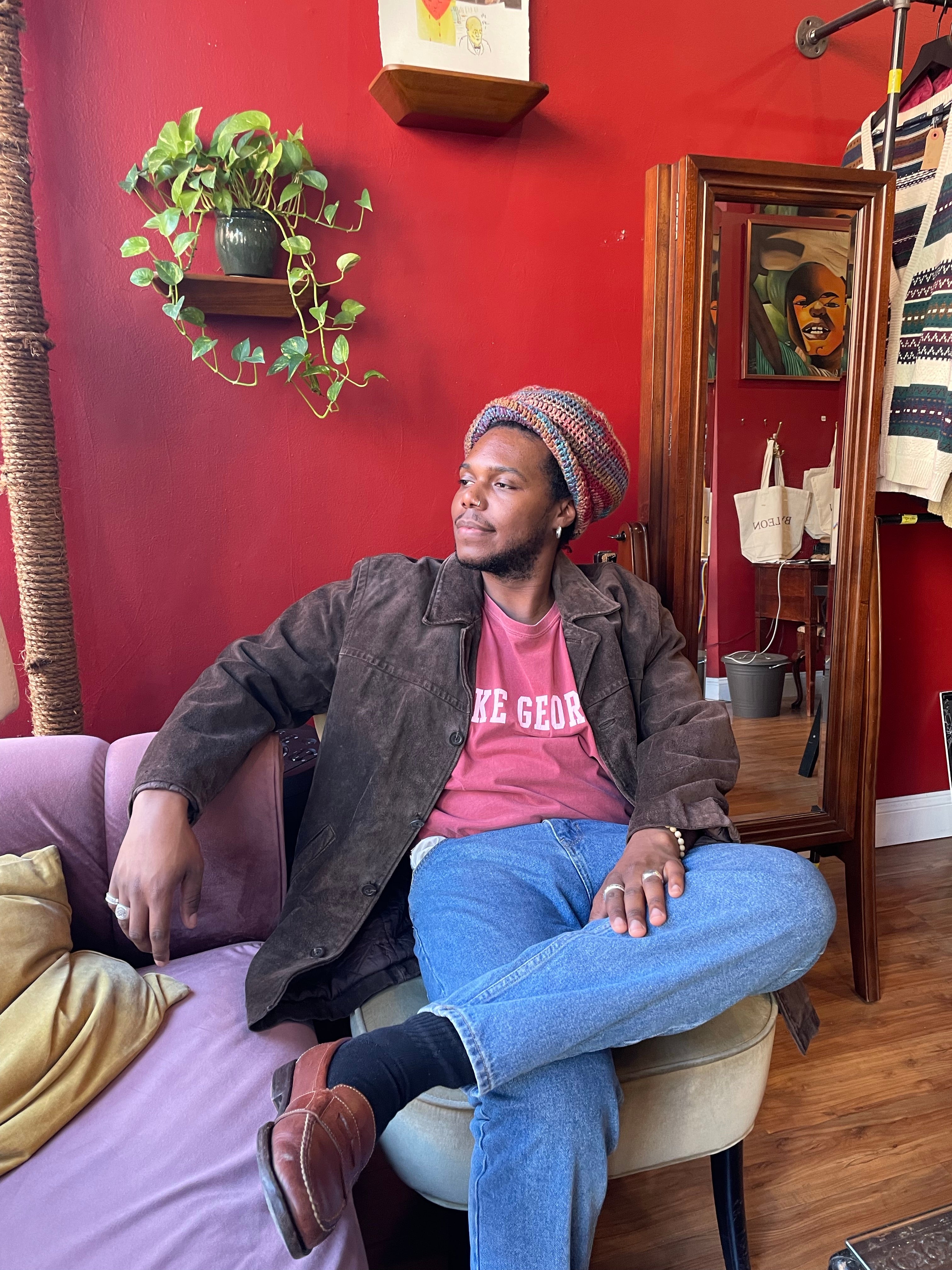 Vintage J.Crew Brown Suede Jacket