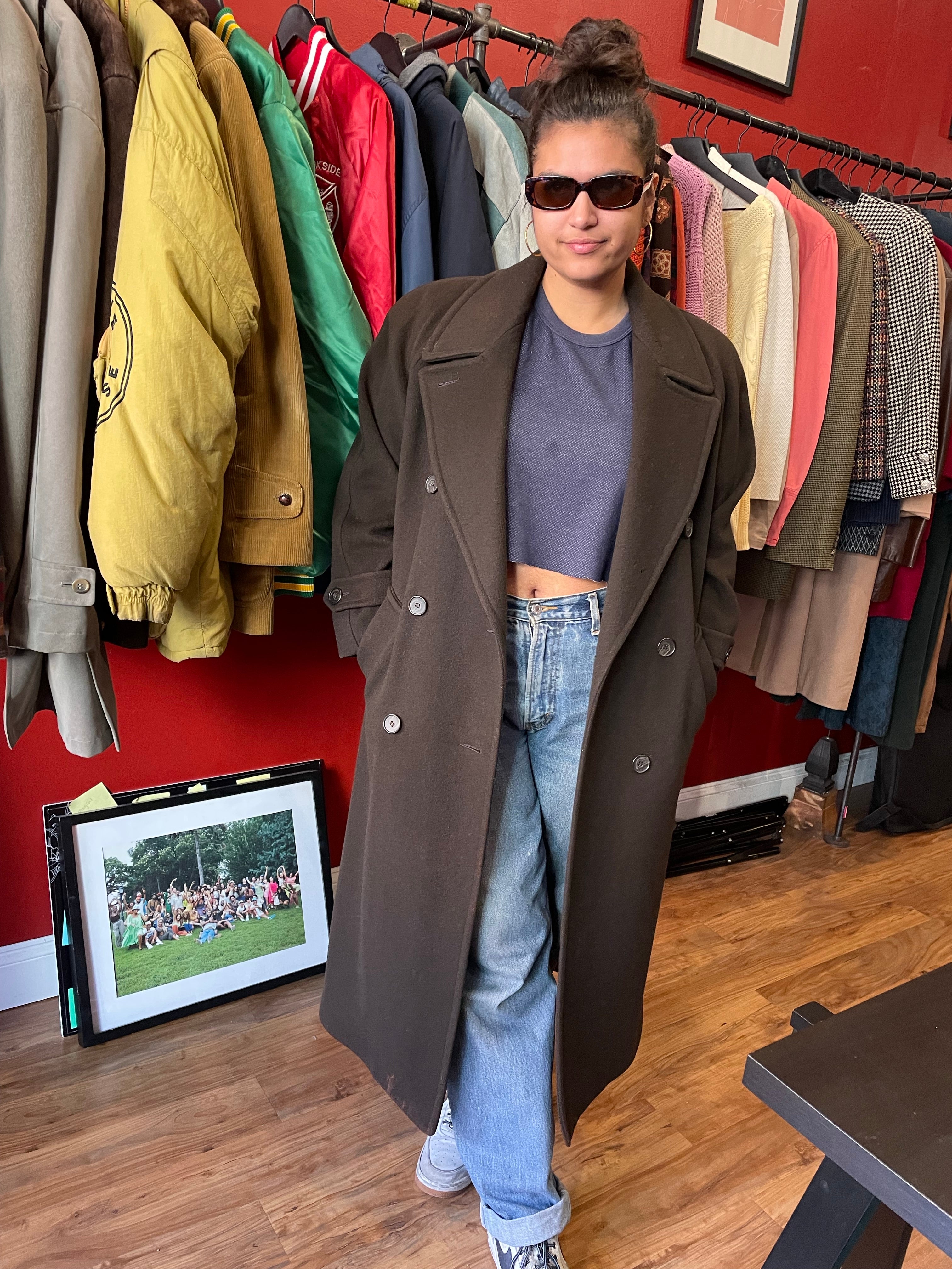 Vintage Brown Jones NY Coat