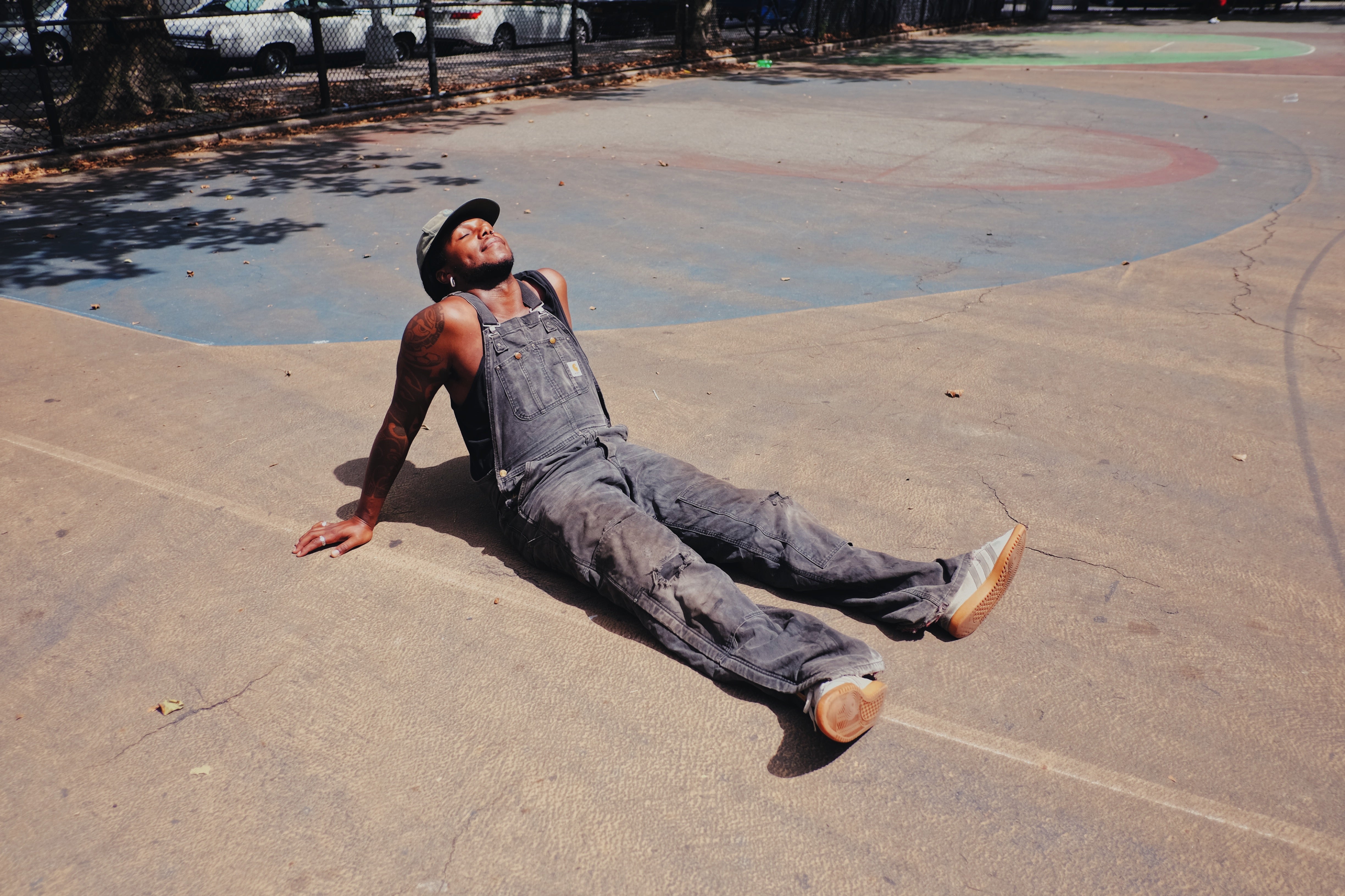 Vintage Carhartt Grey Denim Overall