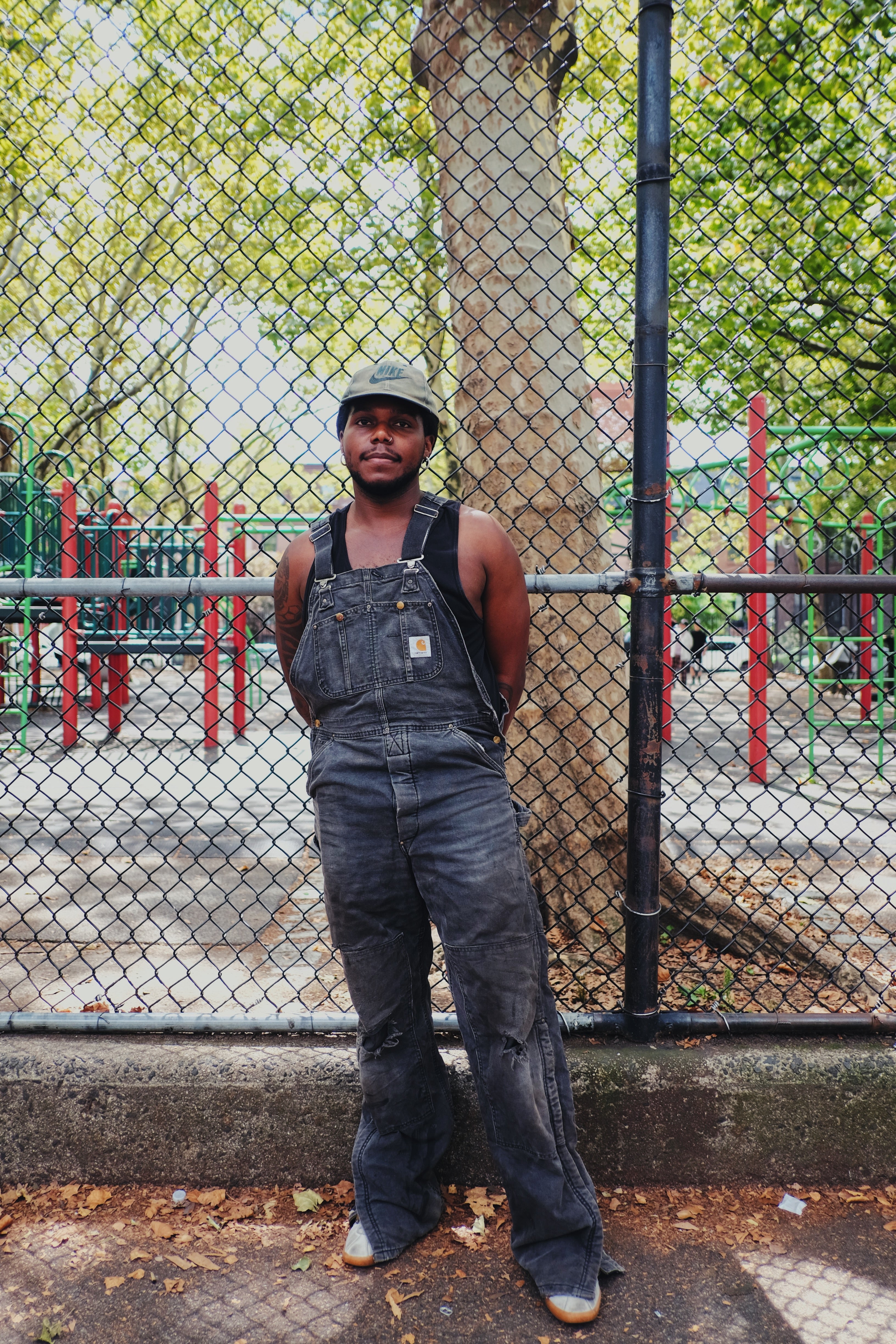 Vintage Carhartt Grey Denim Overall
