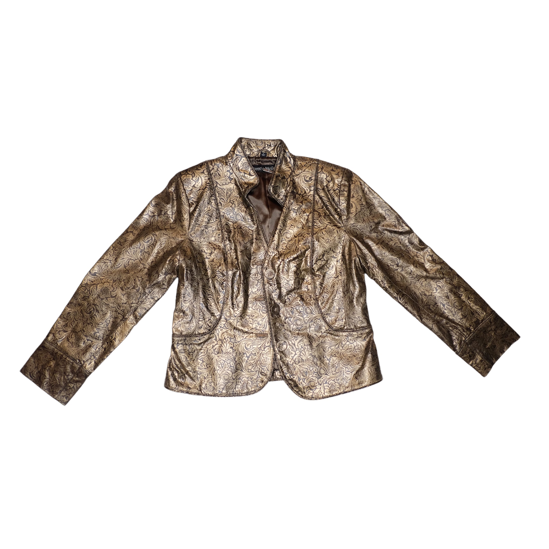 Pamela McCoy Soft Metallic Jacket