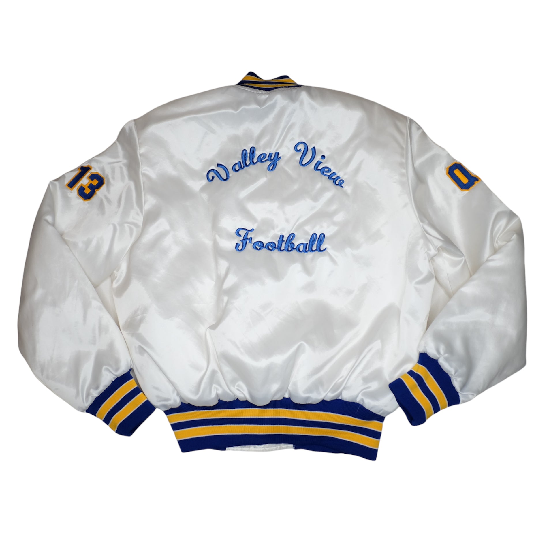 'Robby' White Varsity Jacket