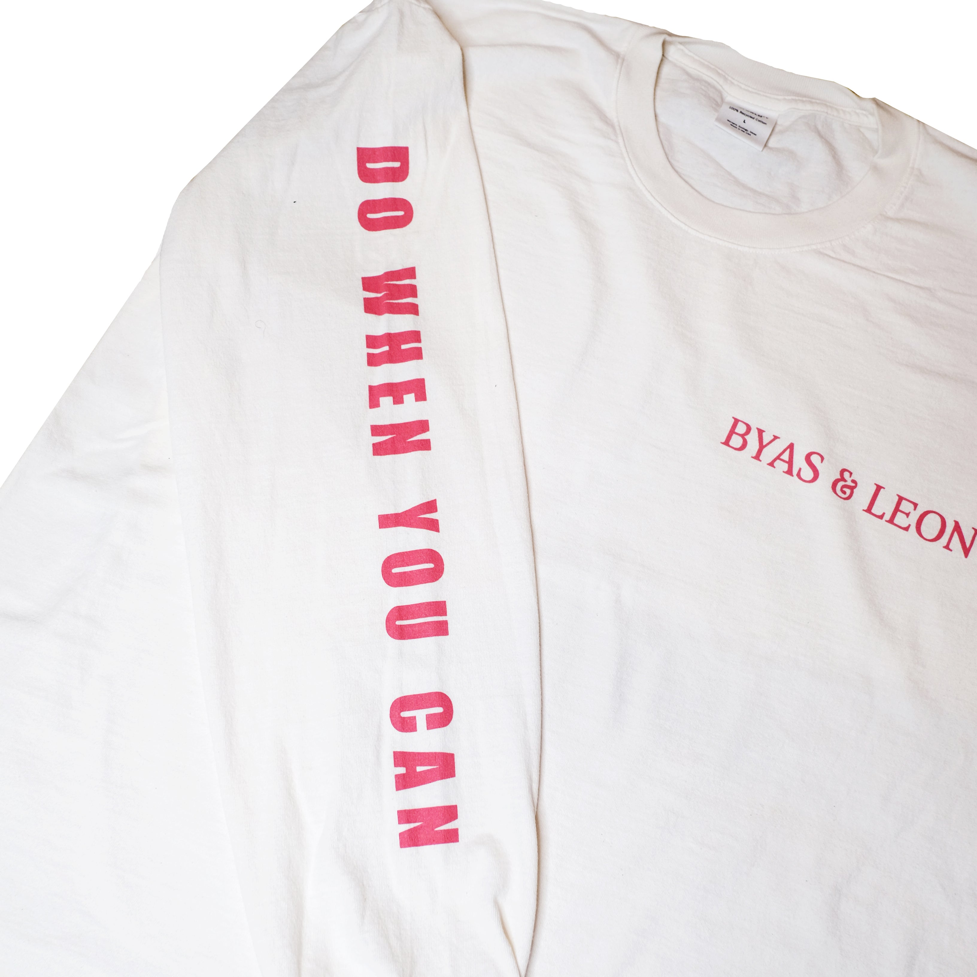 "Do What/When You Can" Byas & Leon x Everybody.World Shirt